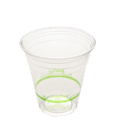 Clear Plastic 10oz Cups 300ml Domed Lid (WITH & WITHOUT HOLE), Reusable